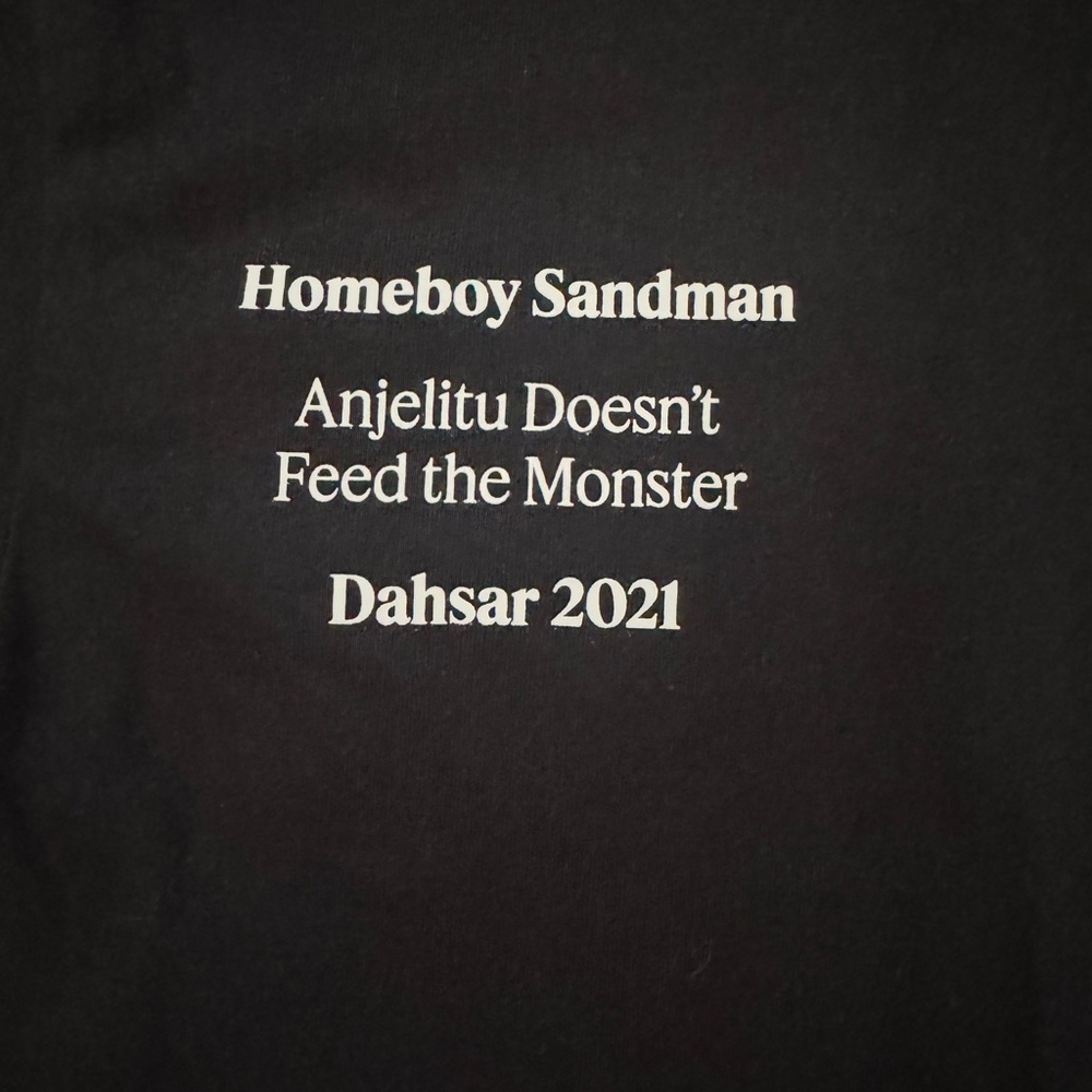 Homeboy Sandman Black Graphic T-Shirt - Picture 3 of 5